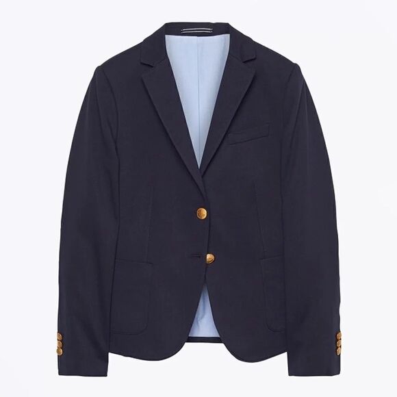 Gant Mens Navy Lightweight Wool Club Blazer, 2 Button Single Breasted Closure. - Picture 1 of 9